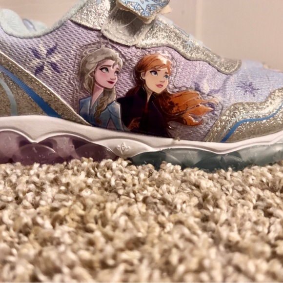 Disney Shoes Kids Light Up Frozen Shoes Poshmark